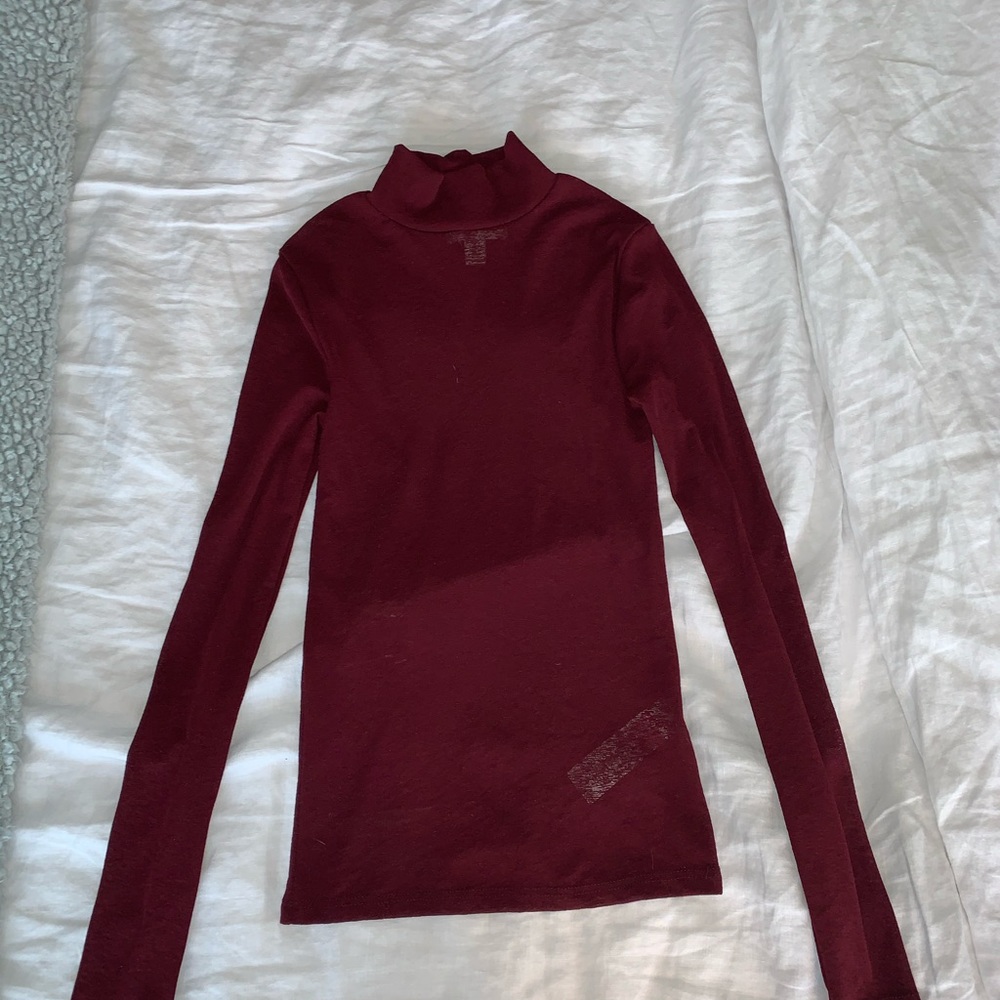 Top shop mesh turtlenecks
